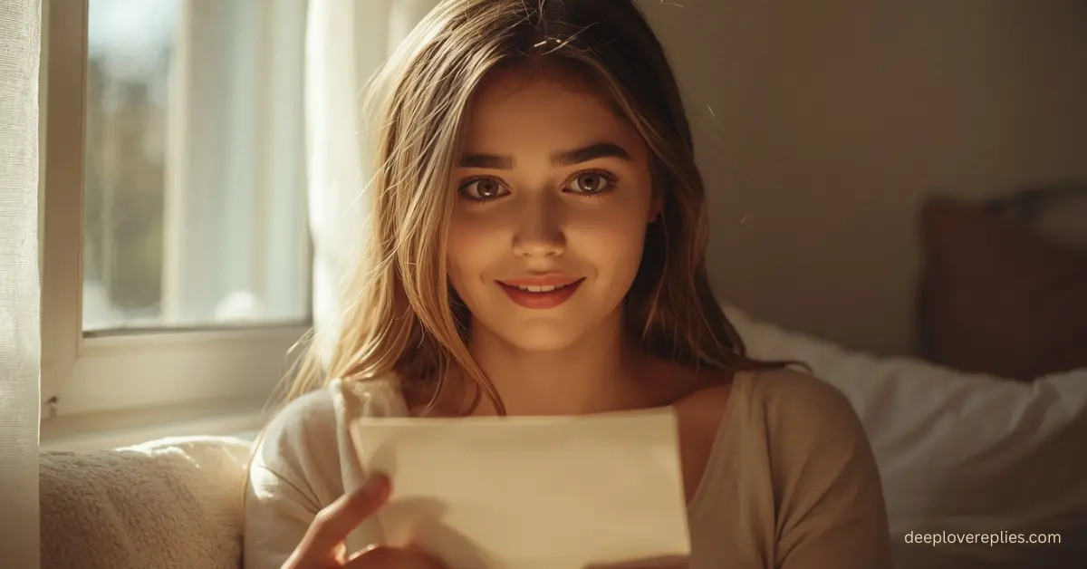 cute and sweet Long distance love letter for her