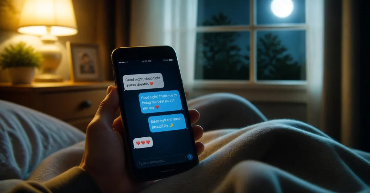 Good Night Replies That Make Every Message Special