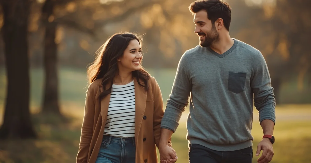 Couple sharing honest feelings and building a genuine connection