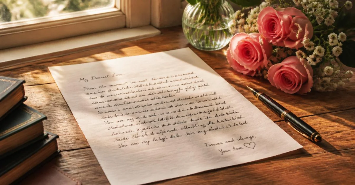Love Letter for Her About Everyday Love