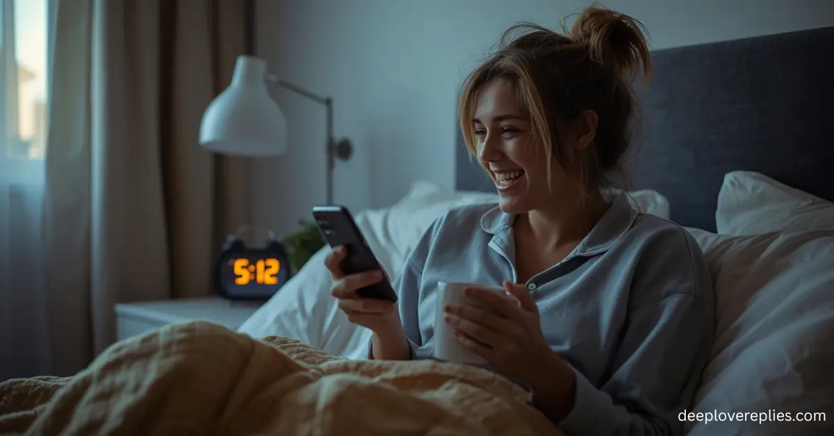 Funny Responses for Early morning Texts