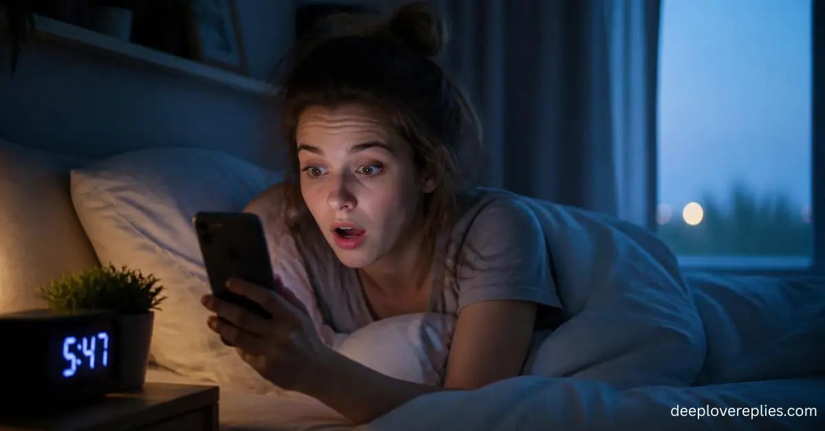 Why Early Morning Texts Feel Different