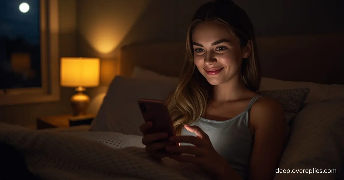 Sweet Replies to “Sleep Well”