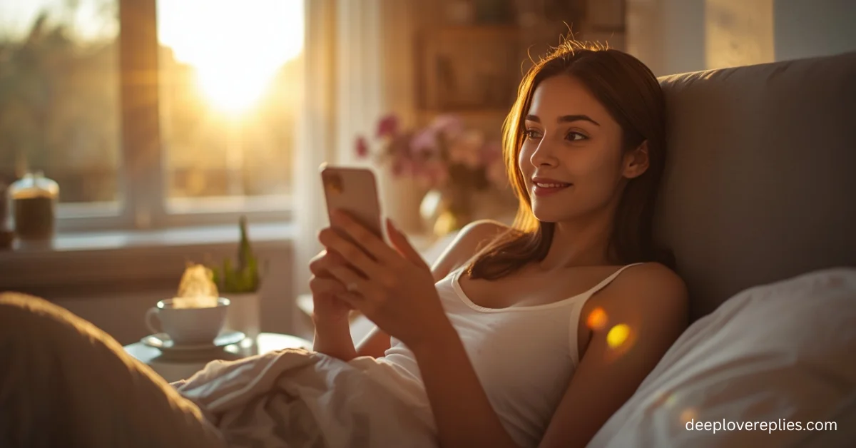 They Are Thinking About You First Thing in the Morning