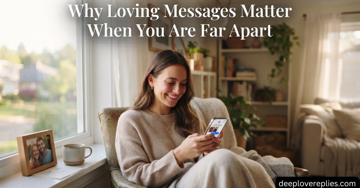 Why Loving Messages Matter When You Are Far Apart