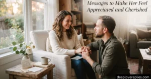 Messages to Make Her Feel Appreciated and Cherished