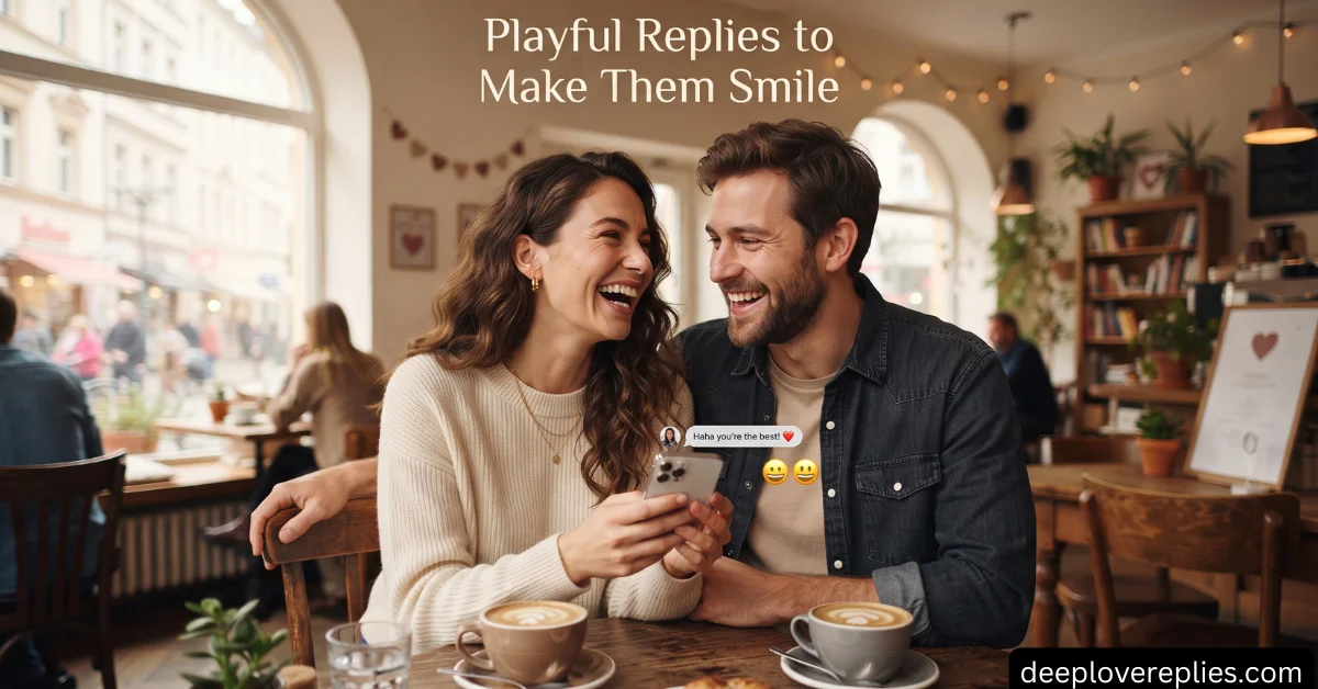 Playful Replies to Make Them Smile