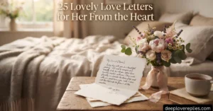 25 lovely love letters for her from the heart